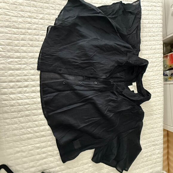 House Of Harlow 1960 Black 3-Piece Set W/ Button Detail & Elastic Waist Fit - Picture 8 of 16